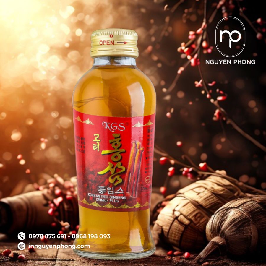 In tem dán rượu sâm giá rẻ tại Hà Nội